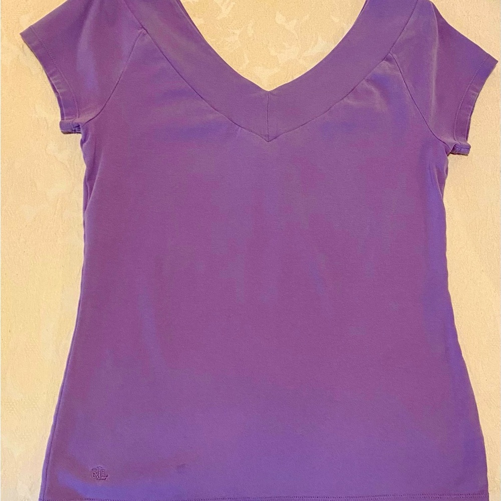 Purple passion Ralph Lauren top!